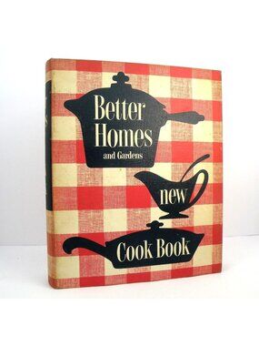 Better Homes & Gardens New Cook Book 1953 First Edition Ninth Printing